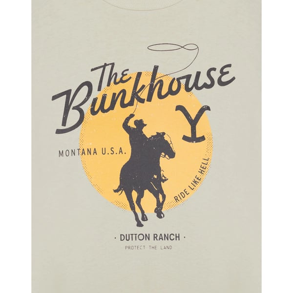 Yellowstone Miesten The Bunkhouse lyhythihainen T-paita
