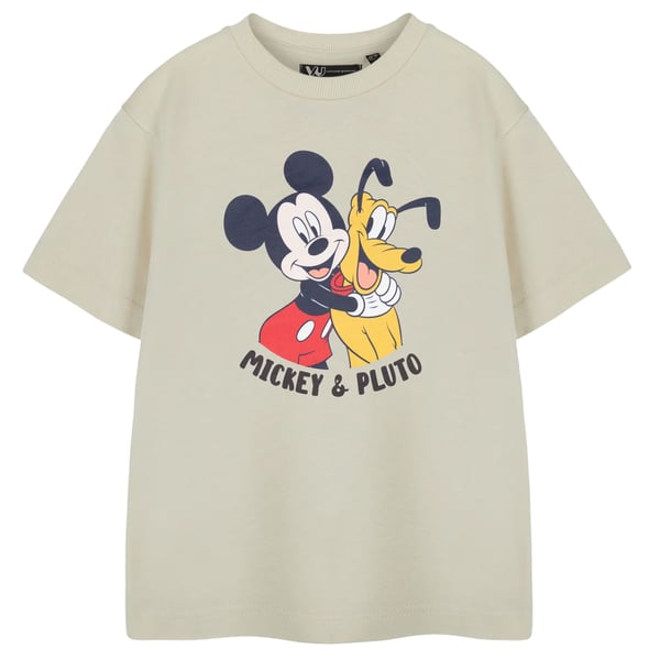 Disney Boys Mickey & Pluto Short-Sleeved T-Shirt