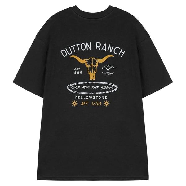 Yellowstone Mens Ride For The Brand Short-Sleeved T-Shirt