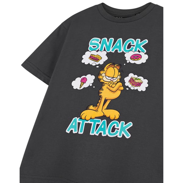 Garfield Boys Snack Attack lyhythihainen T-paita