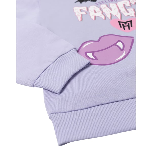 Monster High Girls Fangtastic Printed Sweatshirt & Jogging Bottoms