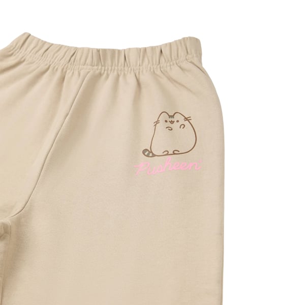 Pusheen Girls Big Face Sweatshirt & Jogging Bottoms