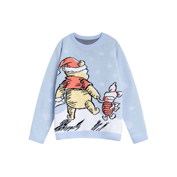 Winnie the Pooh Womens/Ladies Character Christmas Jumper
