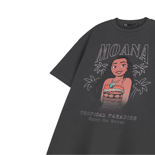 Moana Womens/Ladies Tropical Short-Sleeved T-Shirt