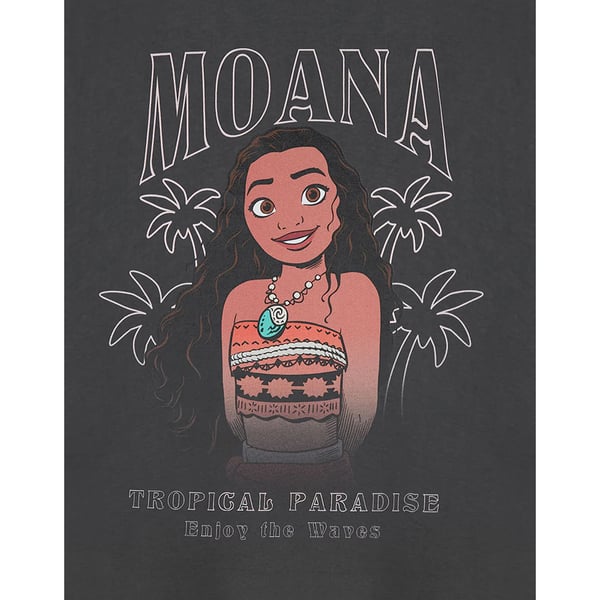 Moana Womens/Ladies Tropical Short-Sleeved T-Shirt
