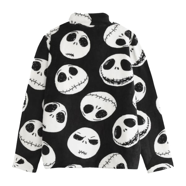 The Nightmare Before Christmas Unisex Adult Faces Quarter Zip Jumper