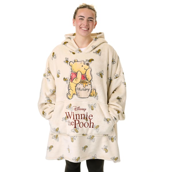 Winnie the Pooh Womens/Ladies Bees Blanket Hoodie