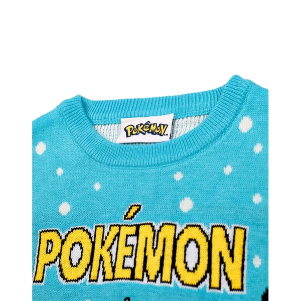 Pokemon Boys Pikachu Christmas Jumper