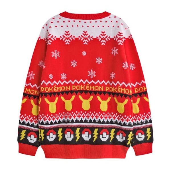 Pokemon Boys Pikachu Christmas Jumper