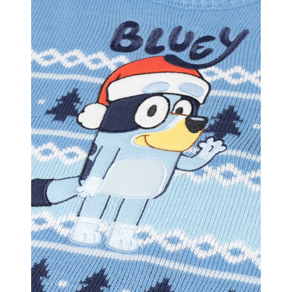 Bluey Boys Character Christmas Jumper