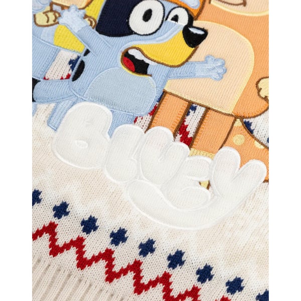 Bluey Unisex Adult Character Christmas Jumper