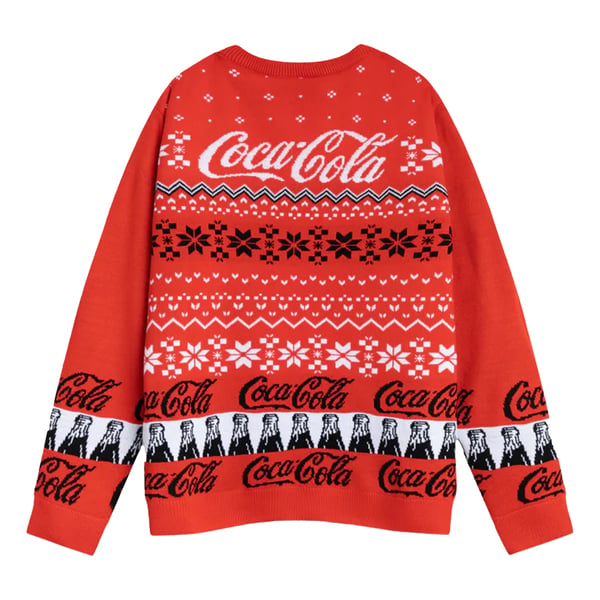 Coca-Cola Mens Logo Christmas Jumper