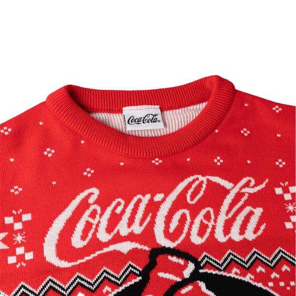 Coca-Cola Mens Logo Christmas Jumper