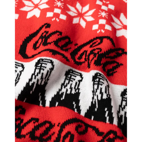Coca-Cola Mens Logo Christmas Jumper