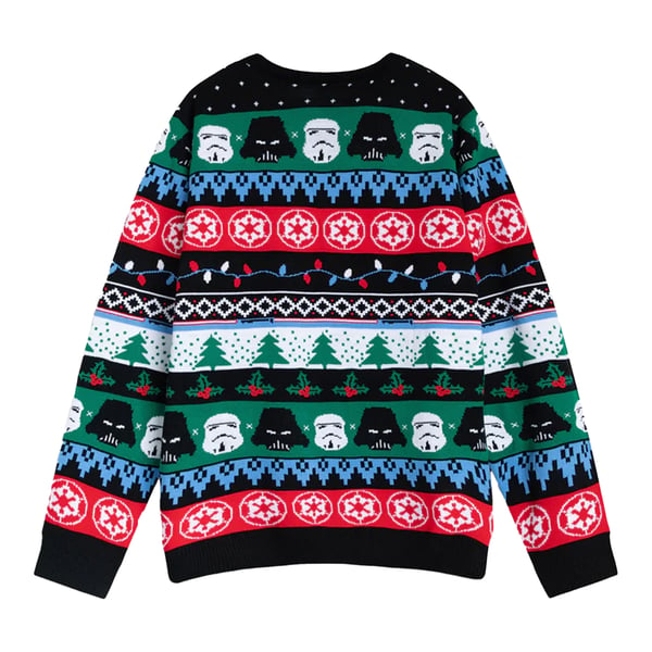 Star Wars Mens Logo Christmas Jumper
