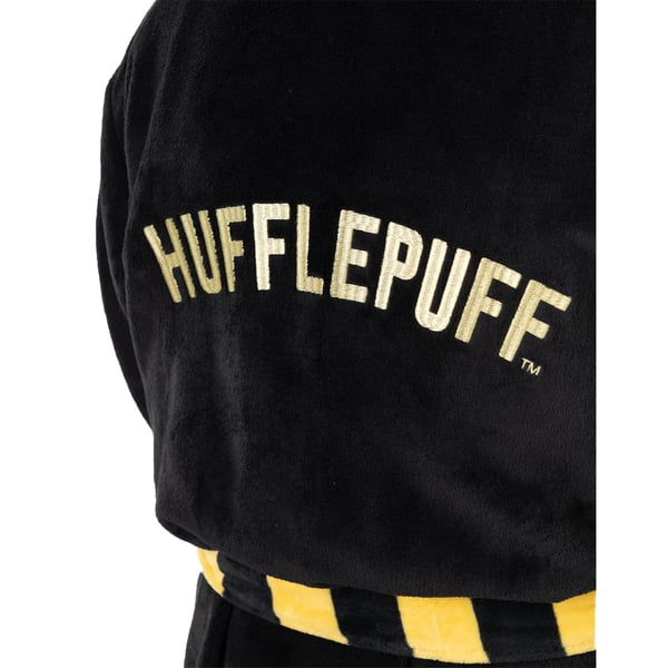 Harry Potter Unisex Adult Hufflepuff Hooded Robe