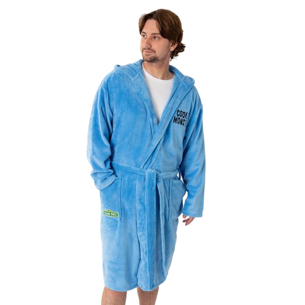 Sesame Street Unisex Adult Hooded Robe