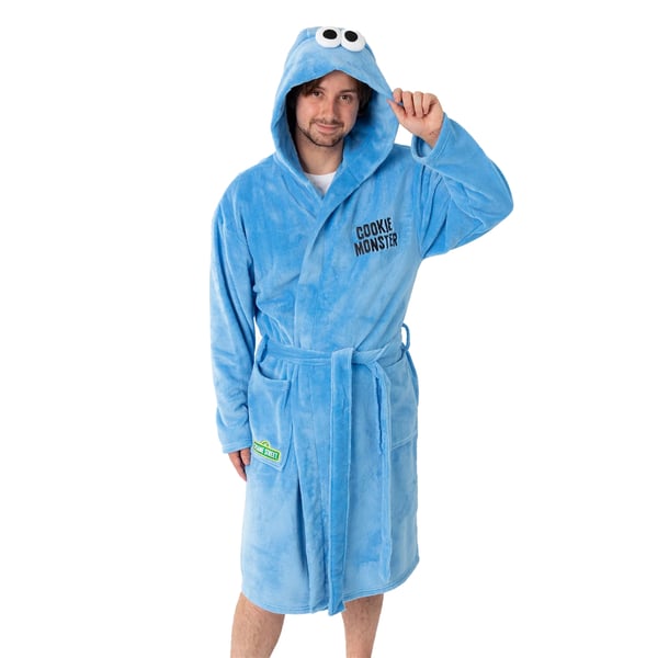 Sesame Street Unisex Adult Hooded Robe