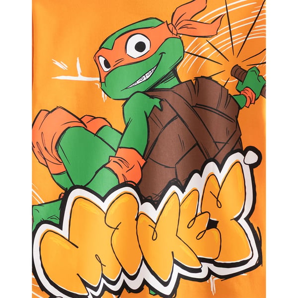 Teenage Mutant Ninja Turtles Boys Michelangelo Short-Sleeved T-Shirt
