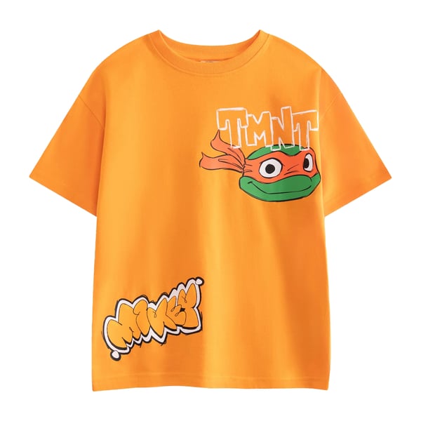 Teenage Mutant Ninja Turtles Boys Michelangelo Short-Sleeved T-Shirt