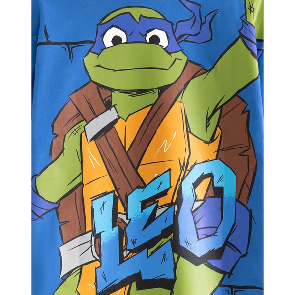 Teenage Mutant Ninja Turtles Boys Leonardo Short-Sleeved T-Shirt