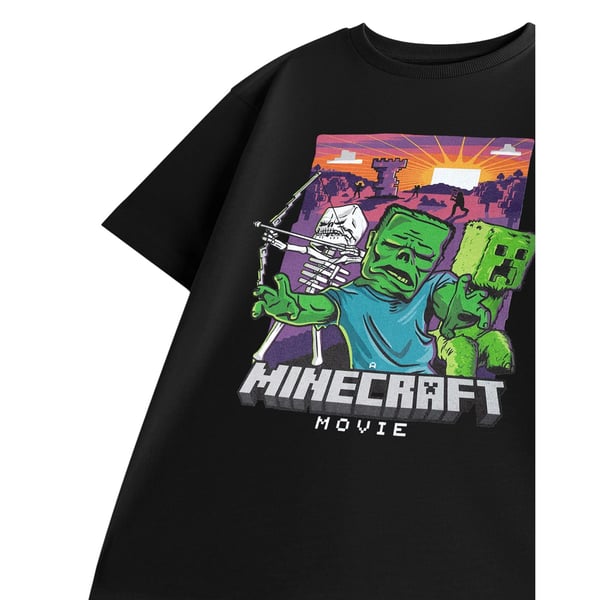 Minecraft Zombie T-shirt til drenge
