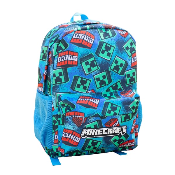 Minecraft Lasten/Nuorten Logo Reppu