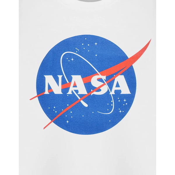 NASA Unisex Adult Classic Logo Short-Sleeved T-Shirt