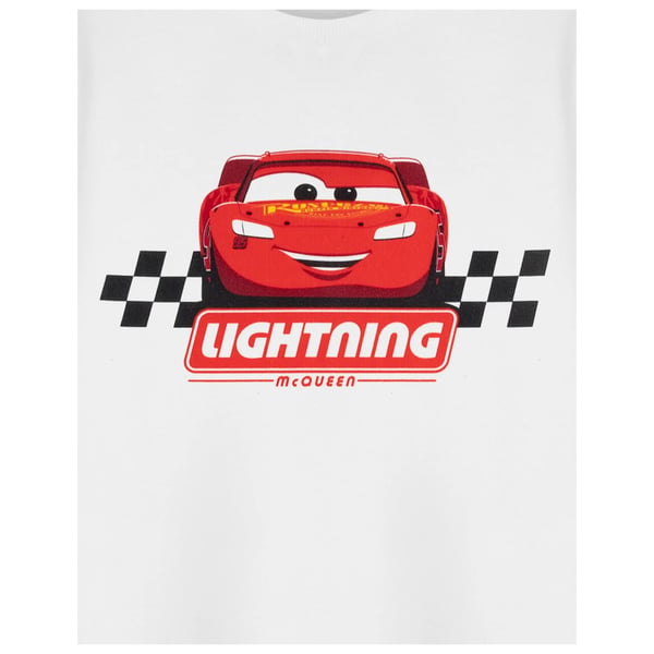 Cars Boys Lightning McQueen Short-Sleeved T-Shirt
