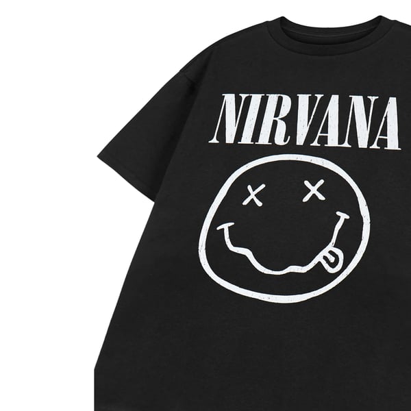 Nirvana Boys Logo lyhythihainen T-paita