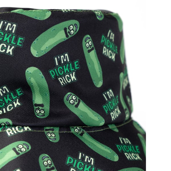 Rick And Morty Mens I´m Pickle Rick Reversible Bucket Hat