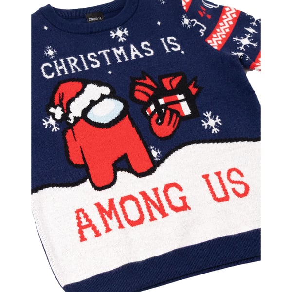 Among Us Boys Christmas Jumper