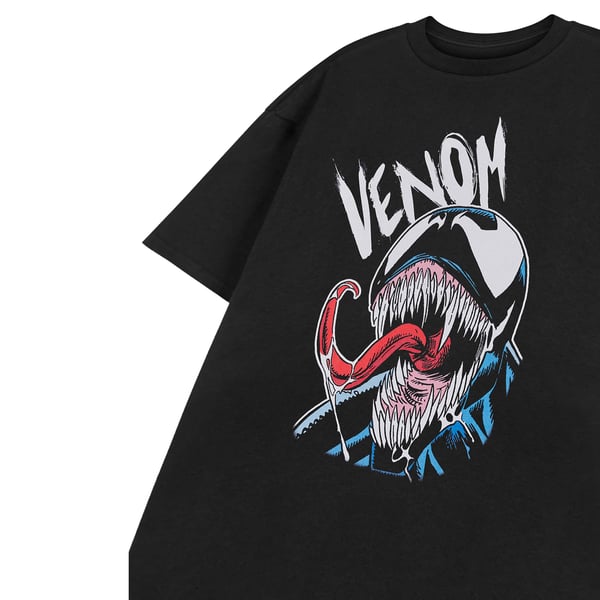 Venom Miesten Kieli Lyhythihainen T-paita