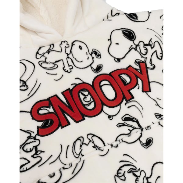 Peanuts Womens/Ladies Snoopy Blanket Hoodie