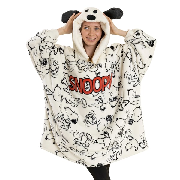 Peanuts Womens/Ladies Snoopy Blanket Hoodie