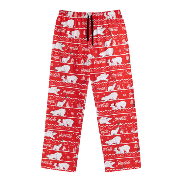 Coca-Cola Womens/Ladies Logo Short-Sleeved Long Pyjama Set