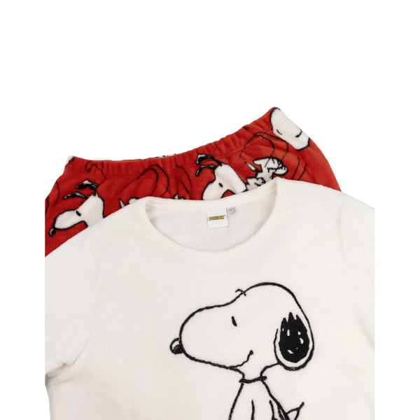 Peanuts Langt pyjamasæt til kvinder/damer med Snoopy