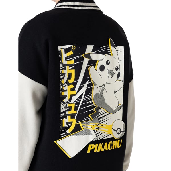 Pokemon Boys Pikachu Varsity Jacket