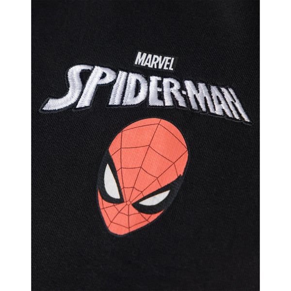 Spider-Man Boys Embroidered Logo Varsity Jacket