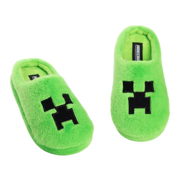 Minecraft Poikien Creeper-kuvioidut tossut