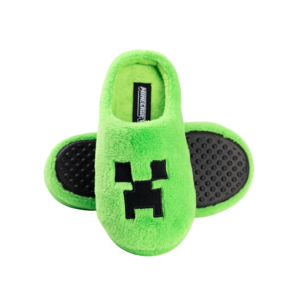 Minecraft Poikien Creeper-kuvioidut tossut