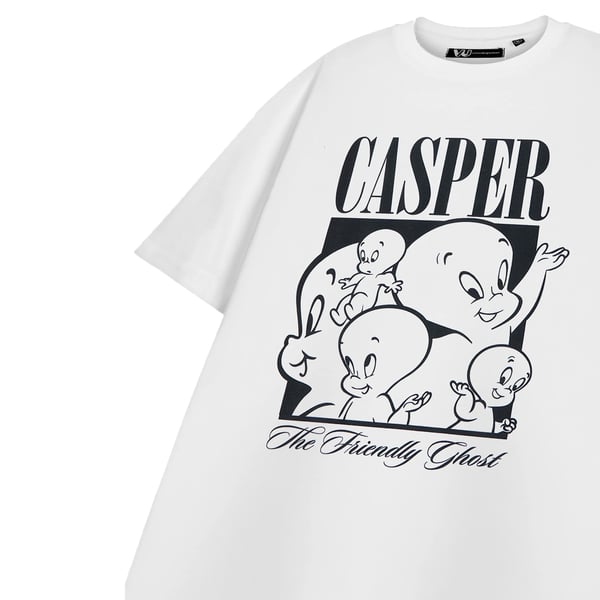 Casper Unisex Adult The Friendly Ghost Short-Sleeved T-Shirt