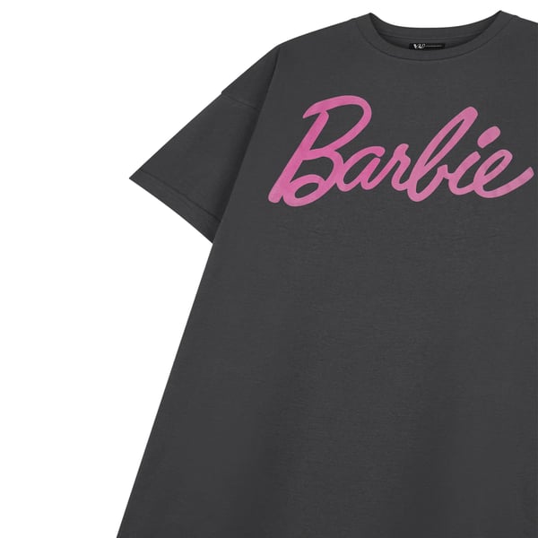Barbie Womens/Ladies Logo T-Shirt Dress