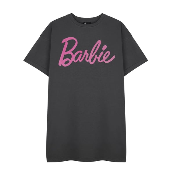 Barbie Womens/Ladies Logo T-Shirt Dress