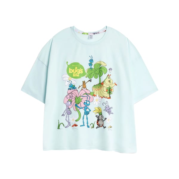 A Bug´s Life Womens/Ladies Characters Short-Sleeved Long Pyjama Set