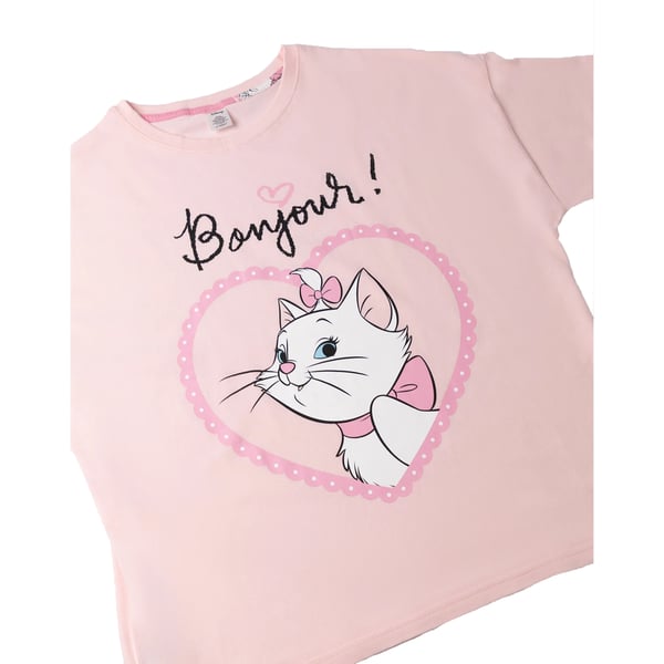 Aristocats Naisten Marie Lyhythihainen Pitkä Pyjamasetti