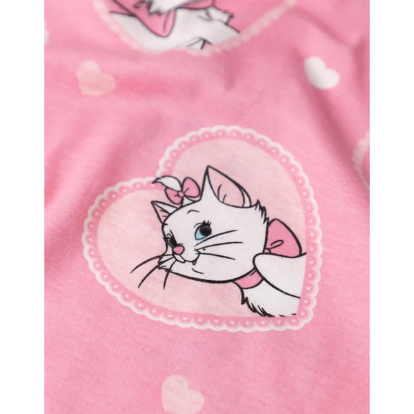 Aristocats Naisten Marie Lyhythihainen Pitkä Pyjamasetti