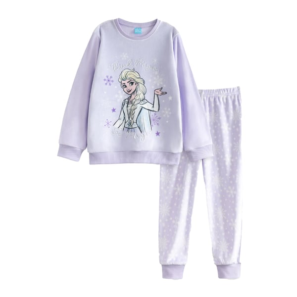 Frozen tytöt Elsa pitkä pyjamasetti
