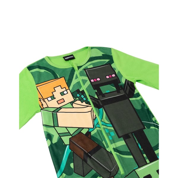 Minecraft Boys Creeper Jumpsuit