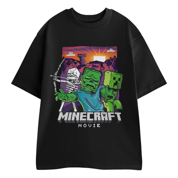 Minecraft Mens Zombie Short-Sleeved T-Shirt